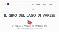 Desktop Screenshot of il-giro-del-lago-di-varese.it